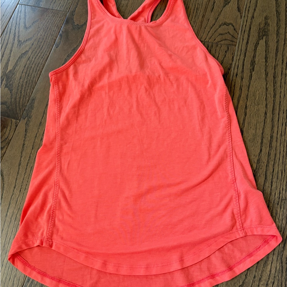Athleta Orange Coral Tank Top XXS